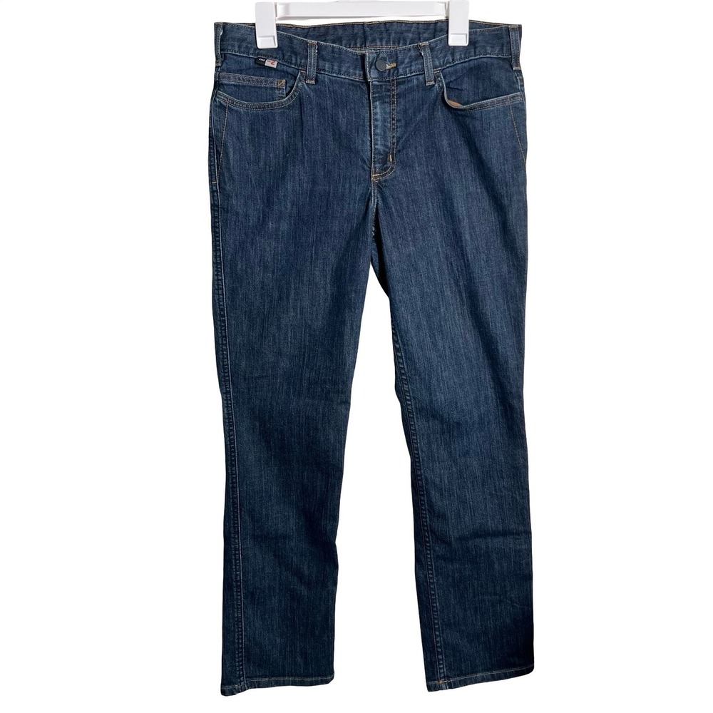 Carhartt FR Flame Resistant Rugged Flex Denim Jeans Womens 12 Regular 102688-417